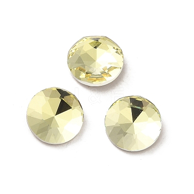 Glass Rhinestone Cabochons RGLA-P037-10B-D337-1
