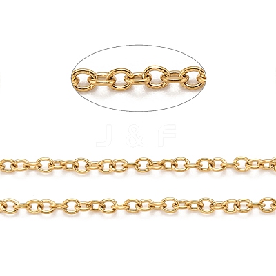 Ion Plating(IP) 304 Stainless Steel Cable Chains CHS-H009-25G-1