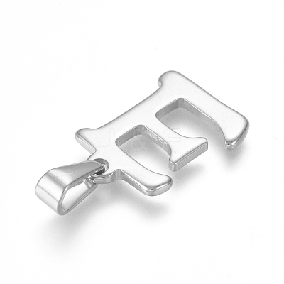 Non-Tarnish 304 Stainless Steel Pendants STAS-F106-95P-E-01-1
