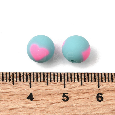 Handmade Polymer Clay Beads CLAY-I011-01B-08-1