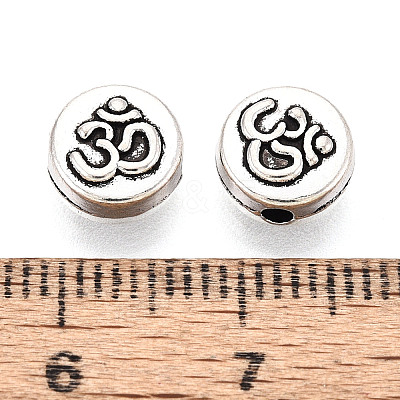 Tibetan Style Alloy Beads PALLOY-T093-37AS-1