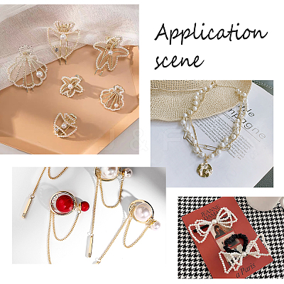 Resin Imitation Pearl Beads RESI-CA0001-06-1