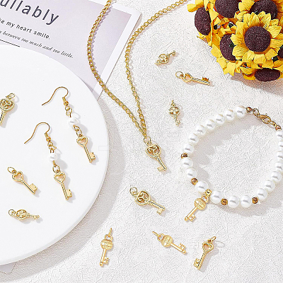 32Pcs 4 Style Alloy Pendants FIND-BC0001-94-1