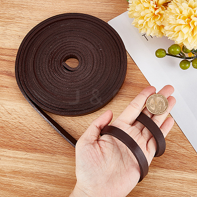 Flat Cowhide Leather Cord WL-GF0001-10D-03-1