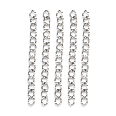 Tarnish Resistant 304 Stainless Steel Ends Chains CHS-R005-1