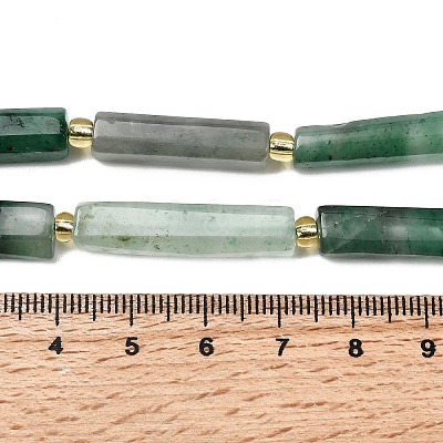 Natural Green Aventurine Beads Strands G-D353-A14-1