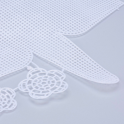 Plastic Mesh Canvas Sheets DIY-M007-04-1