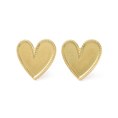 Ion Plating(IP) 304 Stainless Steel Stud Earring for Women EJEW-I285-32G-1