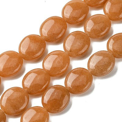 Natural Red Aventurine Beads Strands G-K365-B05-02-1