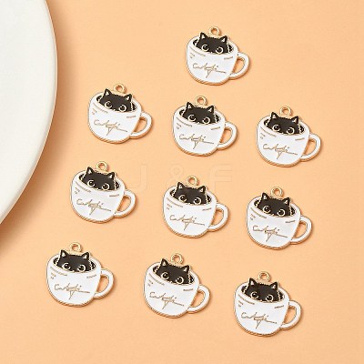 Alloy Enamel Pendants PALLOY-YW0003-24C-1