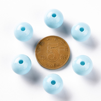 Opaque Acrylic Beads MACR-S370-C12mm-A07-1