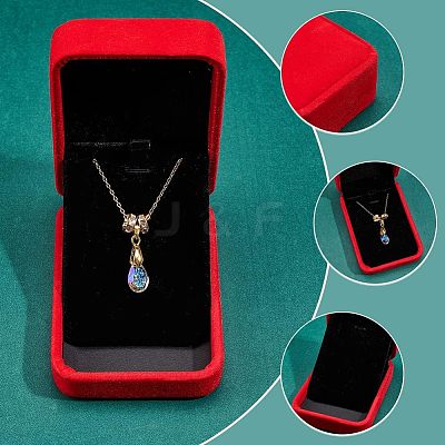 Velvet Pendant Box CON-WH0088-35A-1