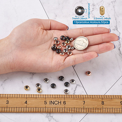 Brass Beads KK-KS0001-17-NR-1