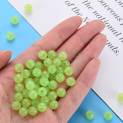 Imitation Jelly Acrylic Beads MACR-S373-66-EA06-1