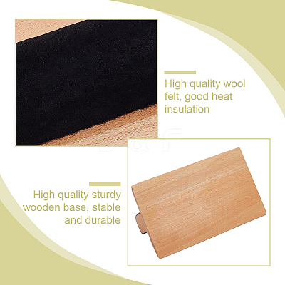 Wooden DIY Clothes Board Pressing AJEW-WH0348-261-1