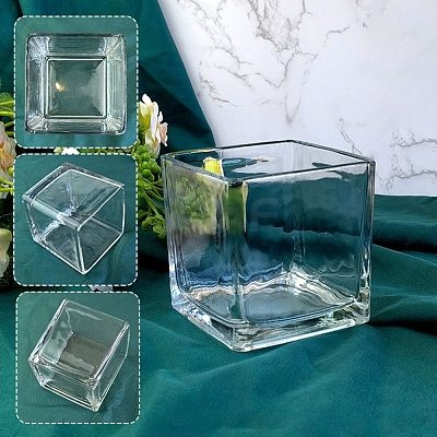 Glass Candle Holder Mosaic Bases PW-WG87590-02-1