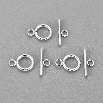 304 Stainless Steel Toggle Clasps X-STAS-H380-03S-A-1