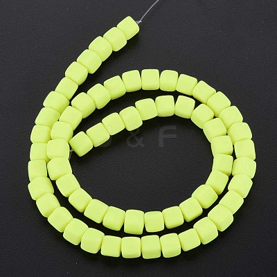 Handmade Polymer Clay Beads Strands CLAY-T020-09H-1