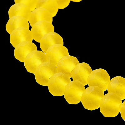 Transparent Glass Beads Strands EGLA-A034-T4mm-MD17-1