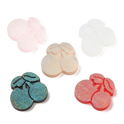 Translucent Resin Cabochons CRES-Z001-06-1