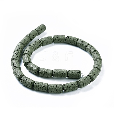 Natural Lava Rock Beads Strands G450-BM-1
