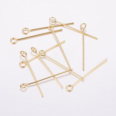 Brass Eye Pin KK-F714-08G-1