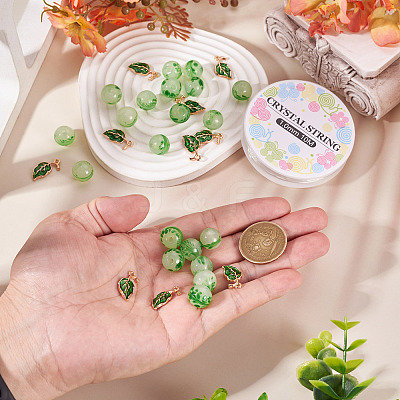 10Pcs Alloy Enamel Pendants DIY-TA0014-64-1