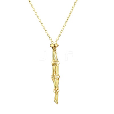 Brass Macrame Pouch Adjustable Slider Necklace Making for Gemstone Nuggets WH-WG8F9E6-01-1