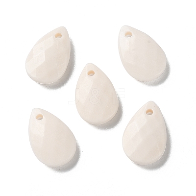 Opaque Acrylic Charms MACR-F079-07C-1
