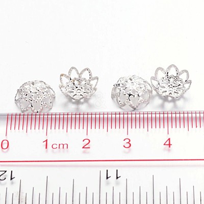 Iron Fancy Bead Caps IFIN-ZX1173-S-1