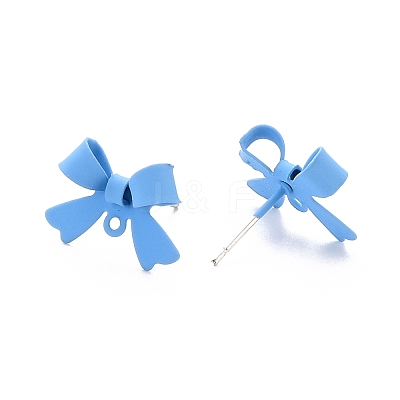 Alloy Stud Earring Findings EJEW-J102-08A-1