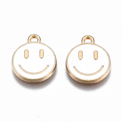 Alloy Enamel Charms ENAM-S121-165G-RS-1