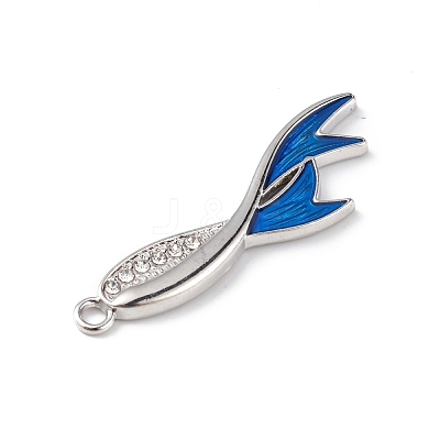 Alloy Rhinestone Pendants PALLOY-M206-24P-1