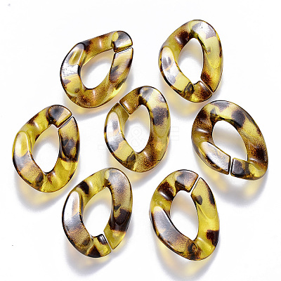 Transparent Acrylic Linking Rings OACR-S036-001B-A02-1