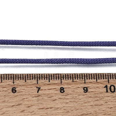 2.5MM Adjustable Braided Nylon Cords Necklace Making FB-CBAA152-02G-1