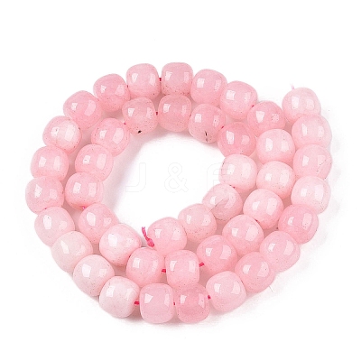 Dyed Natural White Jade Beads Strands G-T138-S17-1
