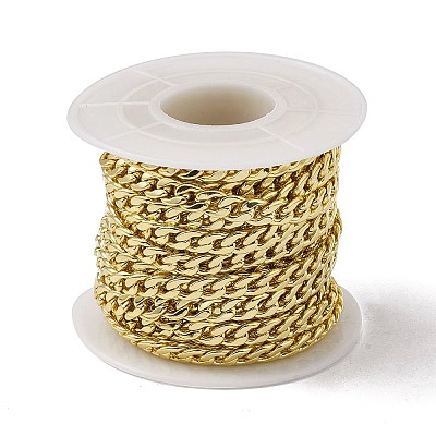 Brass Curb Chains CHC-P010-12G-1
