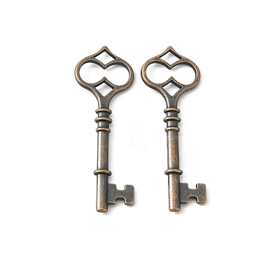 Tibetan Style Alloy Big Pendants TIBEP-14692-R-FF-1