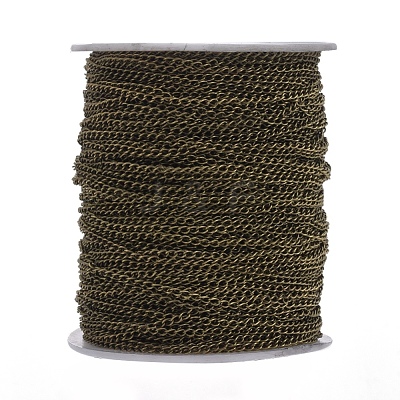 Brass Twisted Chains CHC-Q001-02AB-1