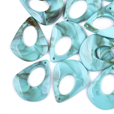 Acrylic Pendants X-OACR-S021-01E-1
