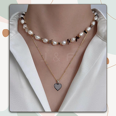 16Pcs Spary Painted Alloy Polyester Pendants FIND-SC0016-85-1