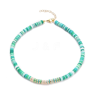 Handmade Polymer Clay Heishi Beads Jewelry Sets SJEW-JS01136-04-1