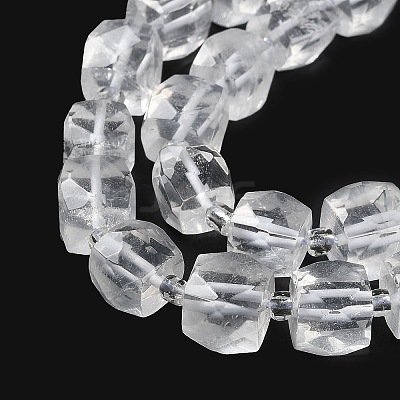 Natural Quartz Crystal Beads Strands G-B065-A12-1