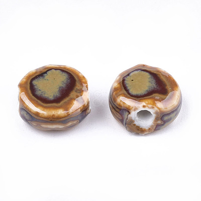 Handmade Porcelain Beads PORC-S498-39E-1