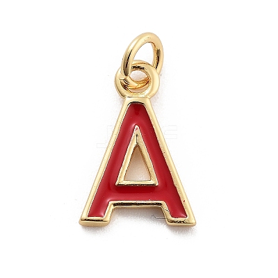 Rack Plating Brass Pendants KK-C065-01-G-1-1