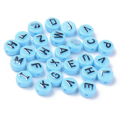 Opaque Acrylic Beads MACR-S273-49A-1