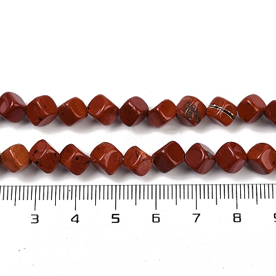 Natural Red Jasper Beads Strands G-A257-A22-01-1