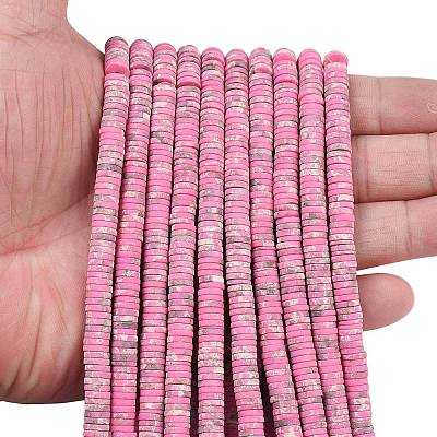 Dyed Synthetic Imperial Jasper Beads Strands G-A272-C06-01-1