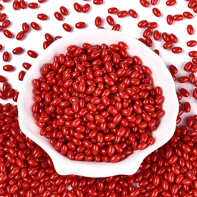 Baking Paint Glass Seed Beads SEED-T007-15I-1