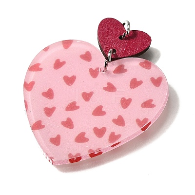 Printed Acrylic Pendants FIND-B045-21B-1